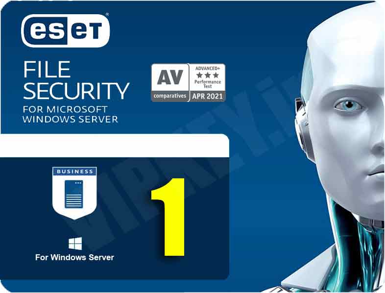  ایست سرور سکیوریتی سرور 1 کاربر ESET Server Security for MICROSOFT Windows Server (VIPS)