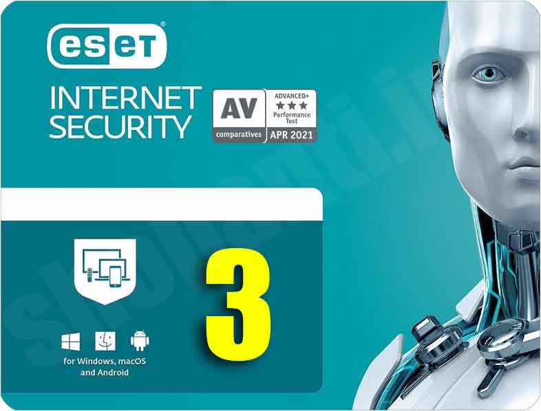 آنتی ویروس اینترنت سکیوریتی 3 کاربر ESET