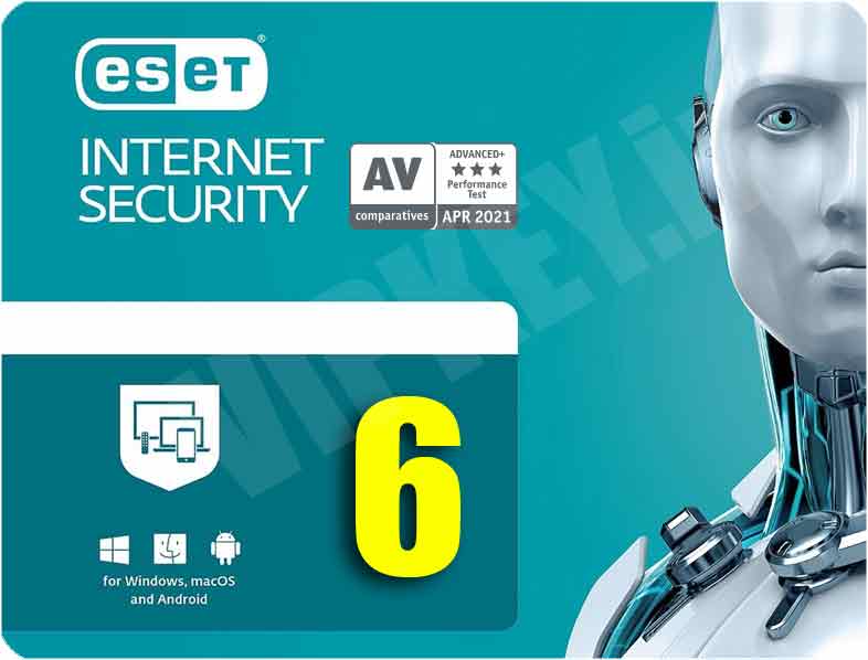  ایست اینترنت سکیوریتی  نود32 - ESET internet security 6pc