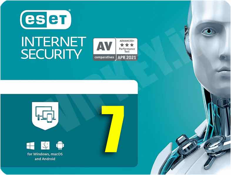 آنتی ویروس یا اینترنت سکیوریتی  نود32 - ESET Nod32 internet security 7pc